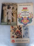 Lot 3 cărți de croșetat, tricotat, broderii