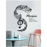 Cumpara ieftin Sticker Perete Autocolant &quot;Music&quot; 30x33cm - 140121