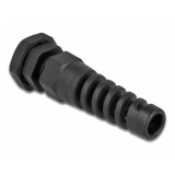 Garnitura de etansare a cablului PG7 cu protectie uzura Negru, Delock 60339