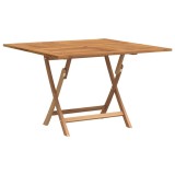 Cumpara ieftin Masa de gradina pliabila, 110x110x75 cm, lemn masiv de tec