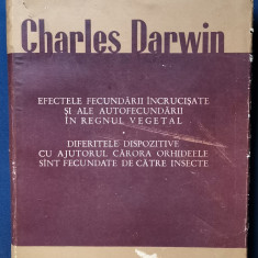 Charles Darwin - Efectele fecundarii încrucișate