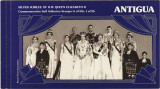 Antigua 1977-Jubileu regina Elizabeth II,carnet timbre comemorative,Mi.471-472MH, Regi, Nestampilat