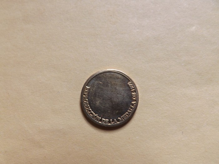 Medalia Fecioara Maria cu pruncul Isus - replica