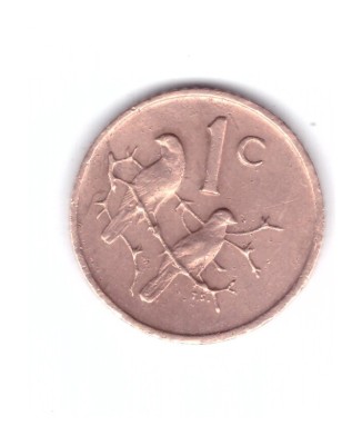 Moneda Africa de Sud 1 cent 1970, stare buna, curata foto