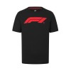 Formula 1 tricou de bărbați Logo black F1 Team 2025 - XL, Puma