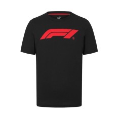 Formula 1 tricou de bărbați Logo black F1 Team 2025 - XXL