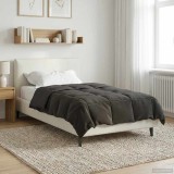 vidaXL Pilotă de vară Patos Antracit 155 x 220 cm Microfibră 42025912