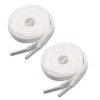 Set 4 sireturi casual, accesorii incaltaminte sportiva - Alb