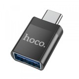 Adaptor OTG USB-C - USB-A HOCO UA17, Negru