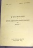 CONTRIBUTII LA ISTORIA DEZVOLTARII INVATAMANTULUI IN BANAT