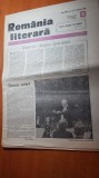 Ziarul romania literara 22 februarie 1990-articolul &quot; anul 1990 sau anul 1 &quot;