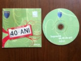 Dacia impreuna de 40 ani cd disc compilatie selectii muzica pop usoara mediapro music 2006 VG+