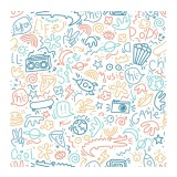 Tapet copii, cu scrisuri, My Kingdom, M45710