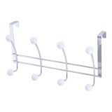 C&acirc;rlig X 4 Cu Bile Ceramice &ndash; Crom / Alb | Cuiere Baie