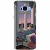 Husa silicon pentru Samsung S8, Girl Room