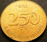 Cumpara ieftin Moneda exotica 250 LIVRE(S) - LIBAN, anul 2012 * cod 3411 = A.UNC, Asia