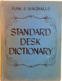 STANDARD DESK DICTIONARY de FUNK &amp; WAGNALLS, 1971