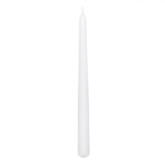 Lum&acirc;nare Decorativă Sfeșnic, Parafină, Culoare Albă, 2.5x25cm