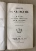 Elements de Geometrie 1857, A.M. Legendre - Carte Veche, Bibliofilie, 284 Pagini