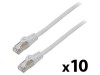 Patch cord F/UTP 6 litat CCA PVC gri 1,5m 26AWG Fire: 8 - Patch cord F/UTP gri 1,5m 26AWG Fire: 8, Lanberg