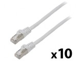 Patch cord F/UTP 6 litat CCA PVC gri 1,5m 26AWG Fire: 8 - Patch cord F/UTP gri 1,5m 26AWG Fire: 8, Lanberg