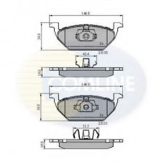 Set placute frana,frana disc SEAT LEON (1M1) (1999 - 2006) COMLINE CBP0889