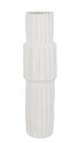 Cumpara ieftin Vaza flori ceramica alba Iku 21x75 cm