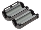 Ferită pentru cablu rotund, două piese, material 31, 256&Omega;