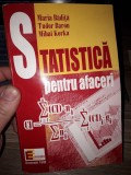 Statistică pentru afaceri - M. Bădiță, T.Baron, M.Korka
