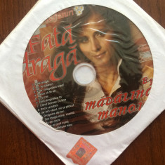 madalina manole fata draga cd disc compilatie selectii muzica usoara slagare VG+