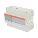 Contor Digital 3-Fazat LCD, pentru Șină DIN