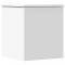 Cutie de depozitare, alb, 40x42x46 cm, lemn prelucrat