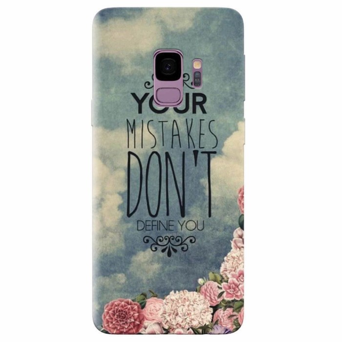 Husa silicon pentru Samsung S9, Your Mistakes Dont Define You