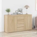 vidaXL Bufet cu sertar Stejar Sonoma 120 x 36 x 69 cm Lemn compozit 3333858