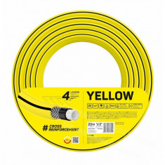 Furtun gradina, Cellfast Yellow, 4 straturi, 1/2&amp;#039;&amp;#039;, 20 m foto