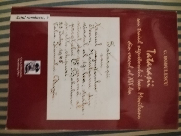 C. Bobulescu Tatarasii sau traiul negustoruluiol Ion Movileanu din veacul al XIX-lea, ed. princeps