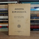 ARHIVA ROMANEASCA * EDITATA DE FUNDATIA MIHAIL KOGALNICEANU , TOM IV , 1940 *