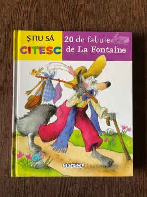 Stiu sa citesc. 20 de fabule de La Fontaine foto