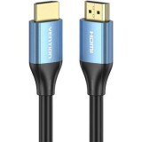 Cablu video Vention, HDMI(T) la HDMI(T), 2m, rezolutie maxima 4K la 60Hz/1080p la 60hz, conectori auriti, cupru, invelis PVC, negru, &quot;ALHSH&quot; (timbru v