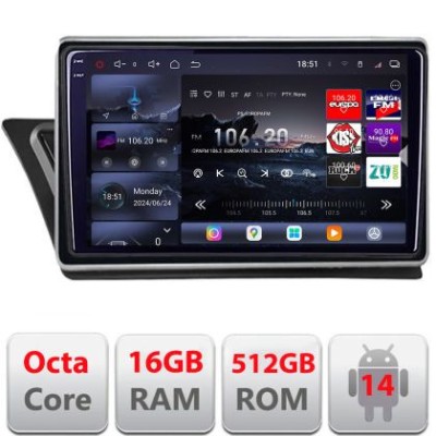 Navigatie Audi Q5 2008-2016 NON-MMI Edotec Kit-Q5 8 core QLED 2K 16+512 360 Android Waze USB Navigatie Internet Youtube Radio CarStore Technology foto