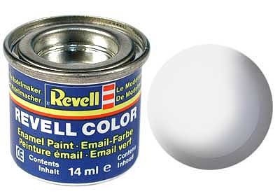 Alb mat RAL 9001, vopsea email 14 ml