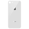 Capac Baterie Original Apple iPhone 8, Alb - Carcasa Spate Telefon