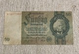 Bancnota 50 reichsmark 1933 Germania