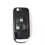 Carcasa Cheie Briceag Mercedes Benz 3 Butoane Lamela HU 49
