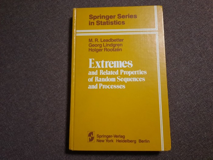 Extremes and related properties of random sequences and processes