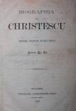 BIOGRAFIA LUI CHRISTESCU, 1870