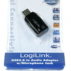 Placa de sunet PC USB UA0053 LOGILINK