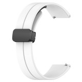 Techsuit - Watchband 18mm (W011) - Huawei Watch GT 4 (41mm)/W1/Honor Watch S1/Garmin Venu 2S/Vivoactive 4S - White