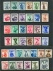 AUSTRIA 1948-1952-COSTUME-LOT INTEGRAL DE 37 TIMBRE NESTAMPILATE MNH, Nestampilat