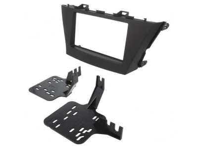 Cadru Radio 2 DIN Toyota Negru foto